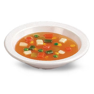 Réplica de sopa de verduras 1 taza
