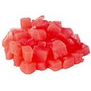 Sandia en cubos un cuarto de taza