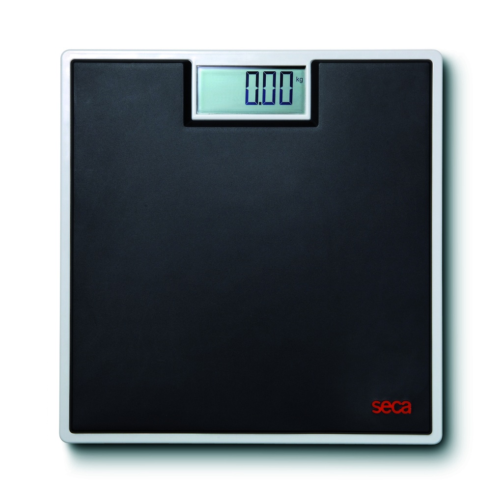 Báscula de piso digital Slim Color negro