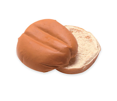 [W05824] Pan para hamburguesa, 2 mitades (9 cm) diámetro