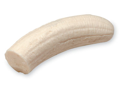[W06712] Platano sin cáscara, mitad 3 oz. (85 gr)