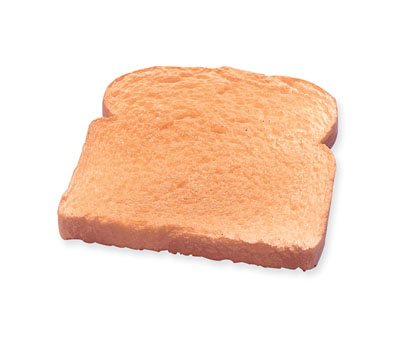 [WA16987] Pan blanco tostado, rebanada