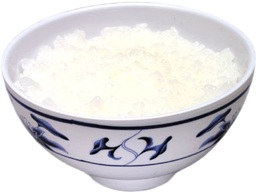[WA17410] Arroz blanco, cocido en tazón 1 taza (240 gr)
