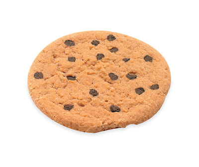[WA18282] Galleta con chispas de chocolate, (10 cm) de diámetro