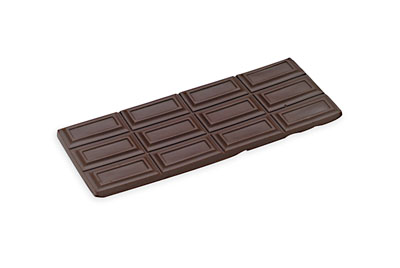 [WA20556] Barra de chocolate, 1 pieza 5x13 cm (40 gr)