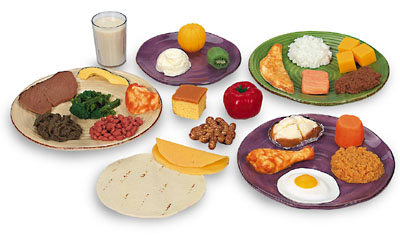 [WA21359] Paquete de réplicas de comida latinoamericana