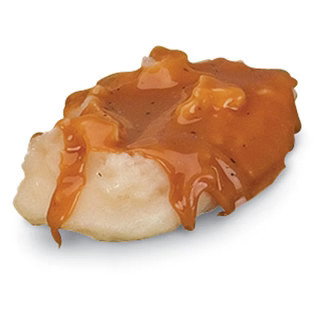 [WA26765] Pure de papa con gravy 2 chdas.