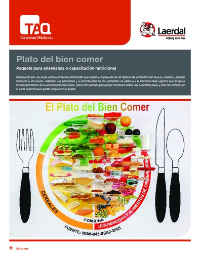 [TPBCC] Plato del bien comer chico (Sin Réplicas)